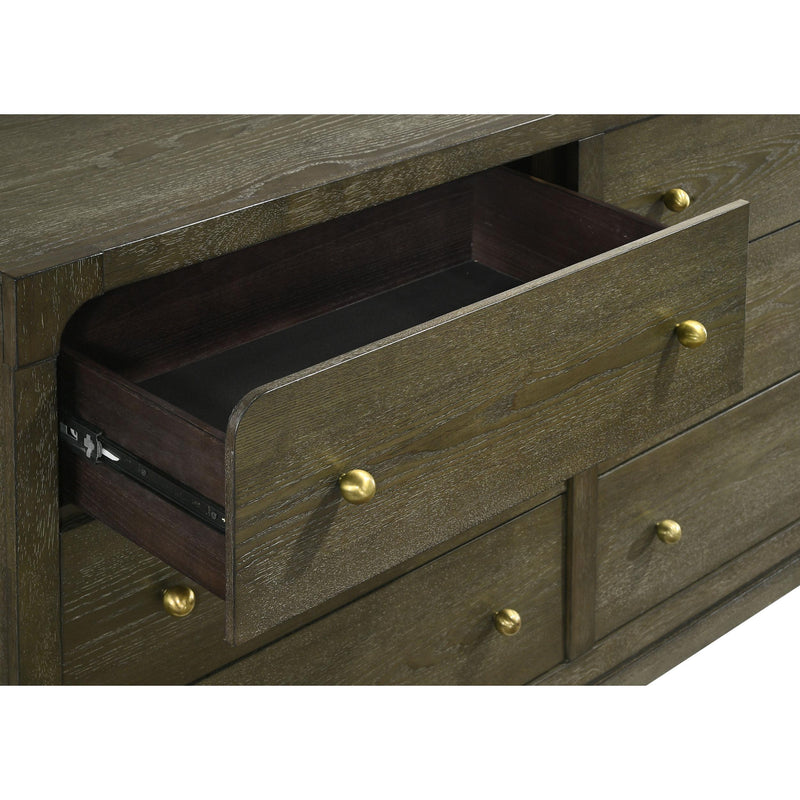  Coaster Furniture Gran Park 224933 6-Drawer Dresser Cabinet - Dark Cocoa IMAGE 11