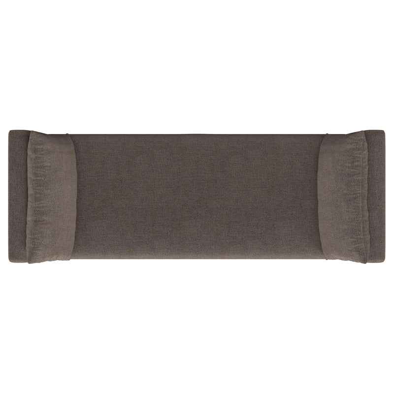  Coaster Furniture Robin 910280 Upholstered Accent Bench with Armrests - Brown IMAGE 5