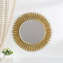 Coaster Furniture Tuscany 961449 35 x 35 Inch Sunburst Wall Mirror - Gold IMAGE 2