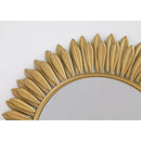  Coaster Furniture Tuscany 961449 35 x 35 Inch Sunburst Wall Mirror - Gold IMAGE 4