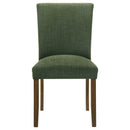  Coaster Furniture Cantley 106378 pholstered Dining Side Chair - Green IMAGE 3