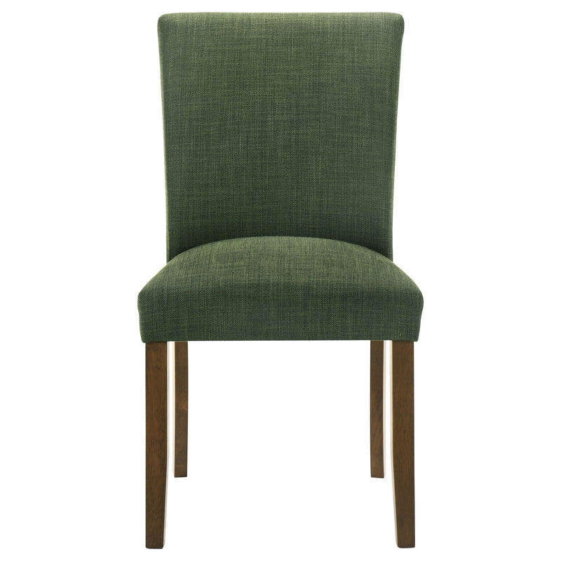  Coaster Furniture Cantley 106378 pholstered Dining Side Chair - Green IMAGE 3