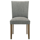  Coaster Furniture Cantley 106379 pholstered Dining Side Chair - Grey IMAGE 3