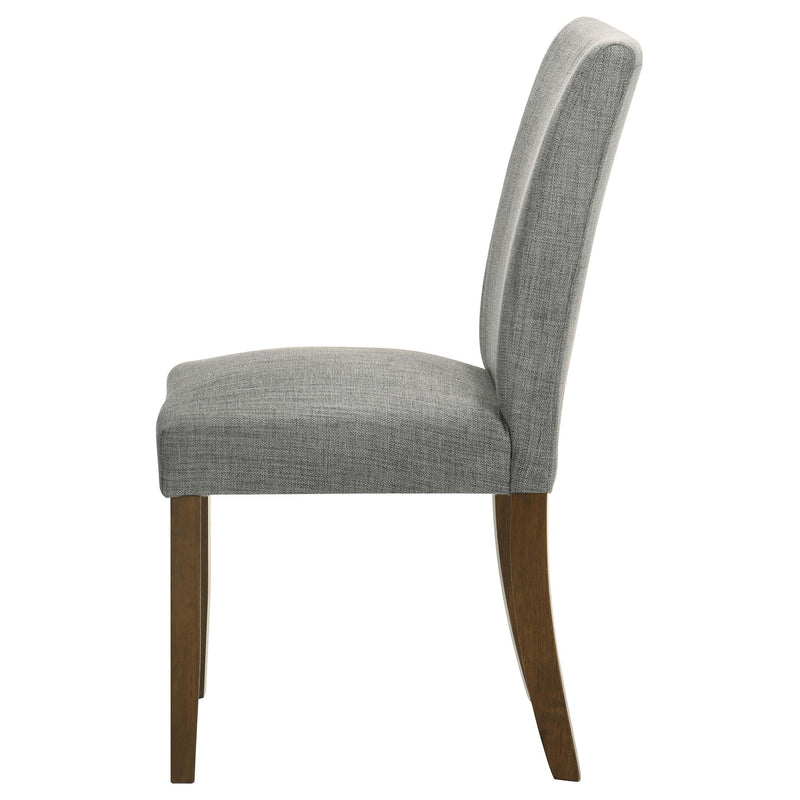  Coaster Furniture Cantley 106379 pholstered Dining Side Chair - Grey IMAGE 5