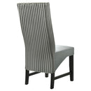  Coaster Furniture Barrand 106389 Upholstered Dining Side Chair - Grey IMAGE 7