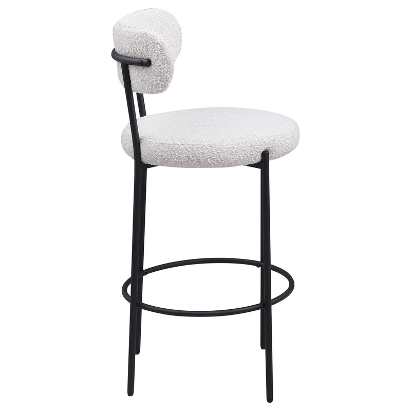  Coaster Furniture Viola 108189 Boucle Upholstered Bar Chair - Cream IMAGE 8