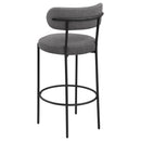  Coaster Furniture Viola 108199 Boucle Upholstered Bar Chair - Grey IMAGE 6