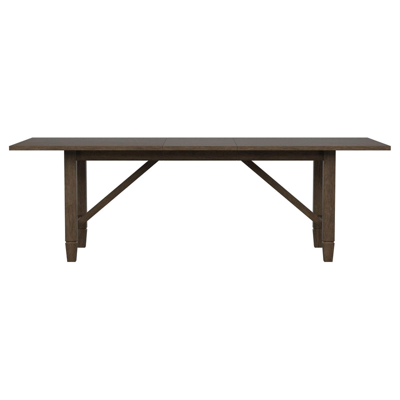  Coaster Furniture Matisse 108311 Rectangular 94-inch Wood Dining Table - Light Brown IMAGE 10