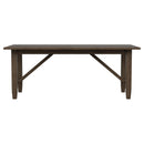  Coaster Furniture Matisse 108311 Rectangular 94-inch Wood Dining Table - Light Brown IMAGE 3
