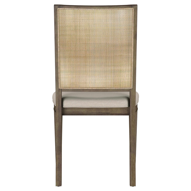  Coaster Furniture Matisse 108312 Woven Rattan Back Dining Side Chair - Brown IMAGE 7