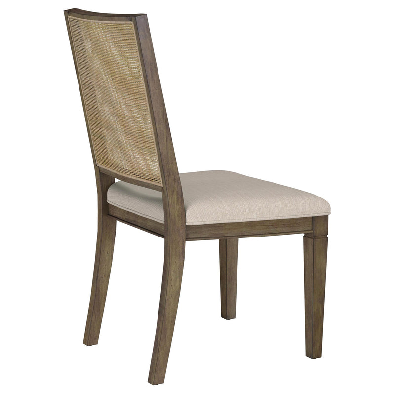  Coaster Furniture Matisse 108312 Woven Rattan Back Dining Side Chair - Brown IMAGE 8