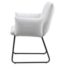  Coaster Furniture Ackland 108492 pholstered Dining Side Chair - Light Grey IMAGE 5