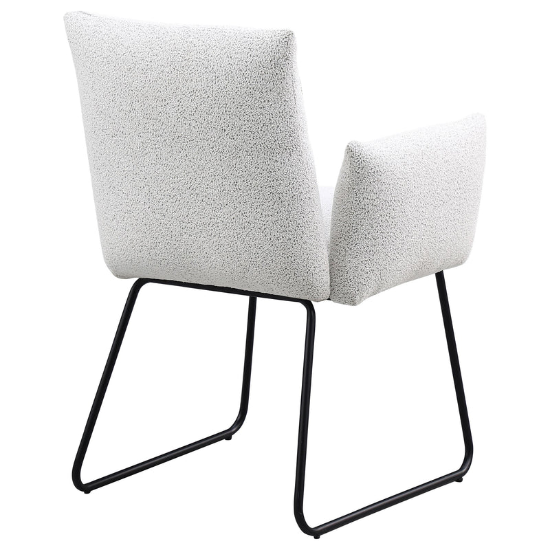  Coaster Furniture Ackland 108492 pholstered Dining Side Chair - Light Grey IMAGE 7