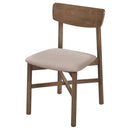  Coaster Furniture Parkridge 108562 Dining Side Chair - Natural Walnut IMAGE 4