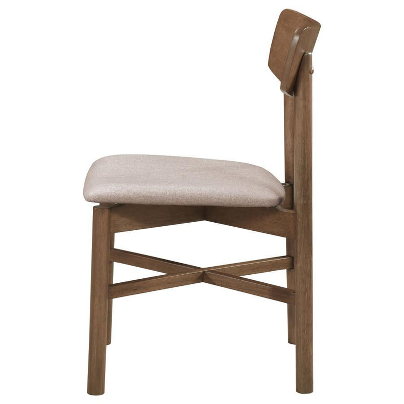  Coaster Furniture Parkridge 108562 Dining Side Chair - Natural Walnut IMAGE 5