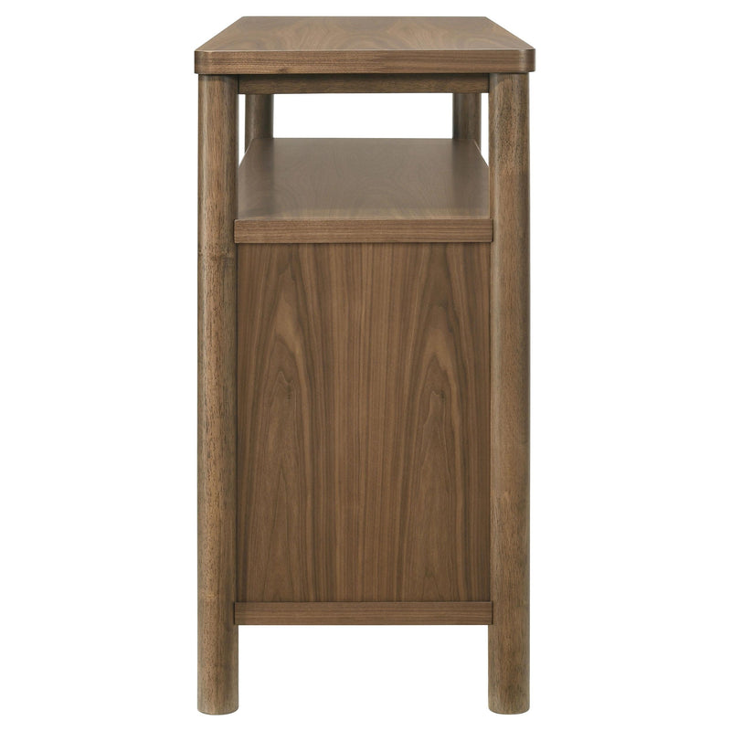  Coaster Furniture Crestmore 108575 52-inch Dining Cabinet Sideboard Buffet - Walnut IMAGE 8