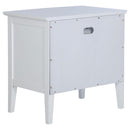  Coaster Furniture Bexhill 223472 1-Drawer Nightstand Bedside Table - White IMAGE 6