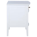  Coaster Furniture Bexhill 223472 1-Drawer Nightstand Bedside Table - White IMAGE 9