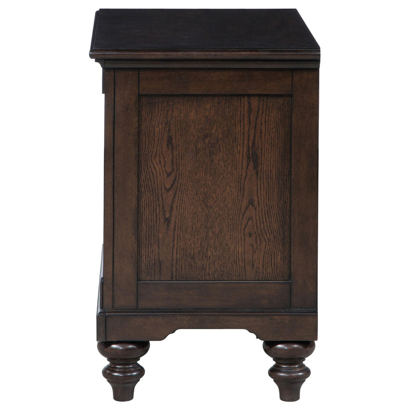  Coaster Furniture Andover 223632 1-Drawer Nightstand Bedside Table - Dark Oak IMAGE 5