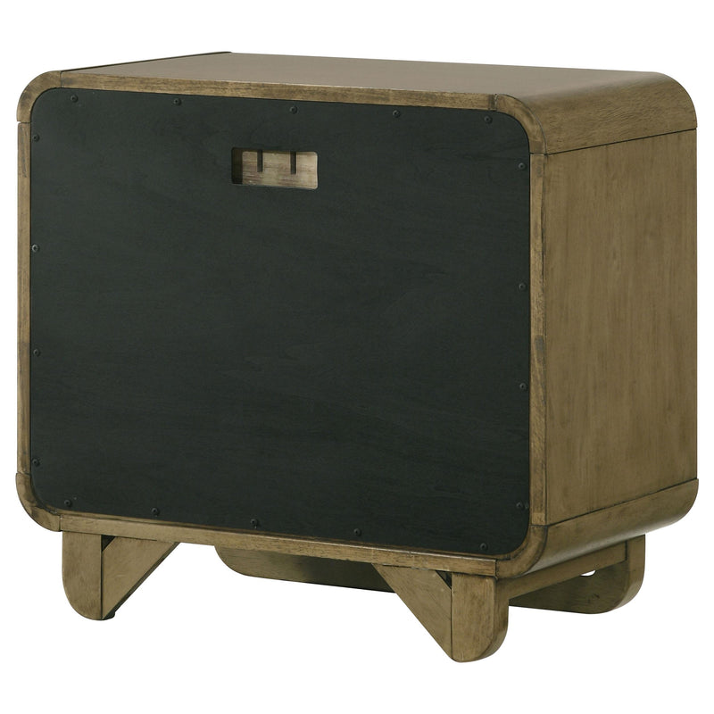  Coaster Furniture Amsbury 224272 2-Drawer Nightstand Bedside Table - Nutmeg IMAGE 8