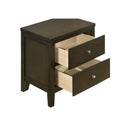  Coaster Furniture Wilkes 224422 2-Drawer Nightstand Bedside Table - Dark Cocoa IMAGE 10