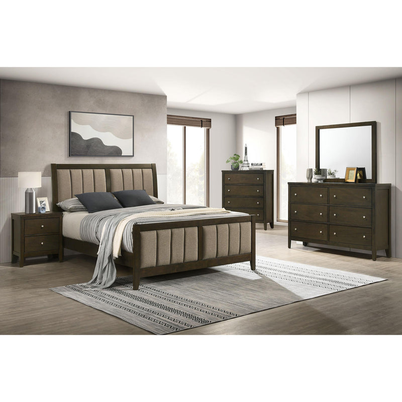  Coaster Furniture Wilkes 224422 2-Drawer Nightstand Bedside Table - Dark Cocoa IMAGE 11