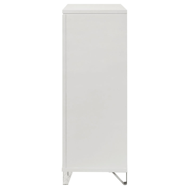  Coaster Furniture Marmore 224965 5-Drawer Bedroom Chest of Drawers - White IMAGE 5