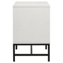  Coaster Furniture Sonora 224862 2-Drawer Nightstand Bedside Table - White IMAGE 5