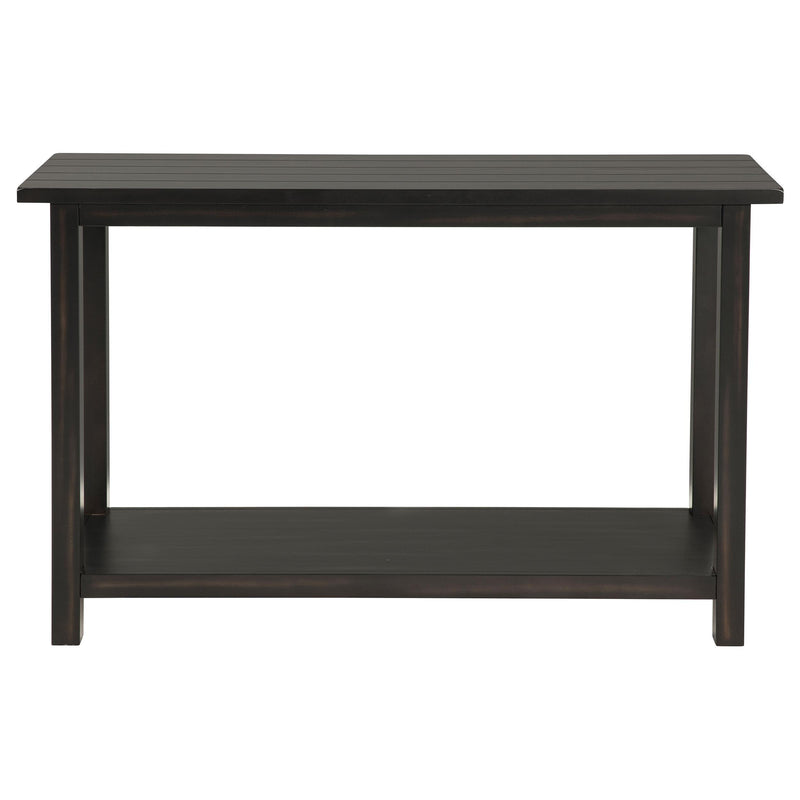  Coaster Furniture Payne 710569 Wood Entryway Sofa Console Table - Java IMAGE 2