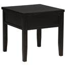  Coaster Furniture Concord 710577 1-Drawer Square End Table - Distressed Java IMAGE 6