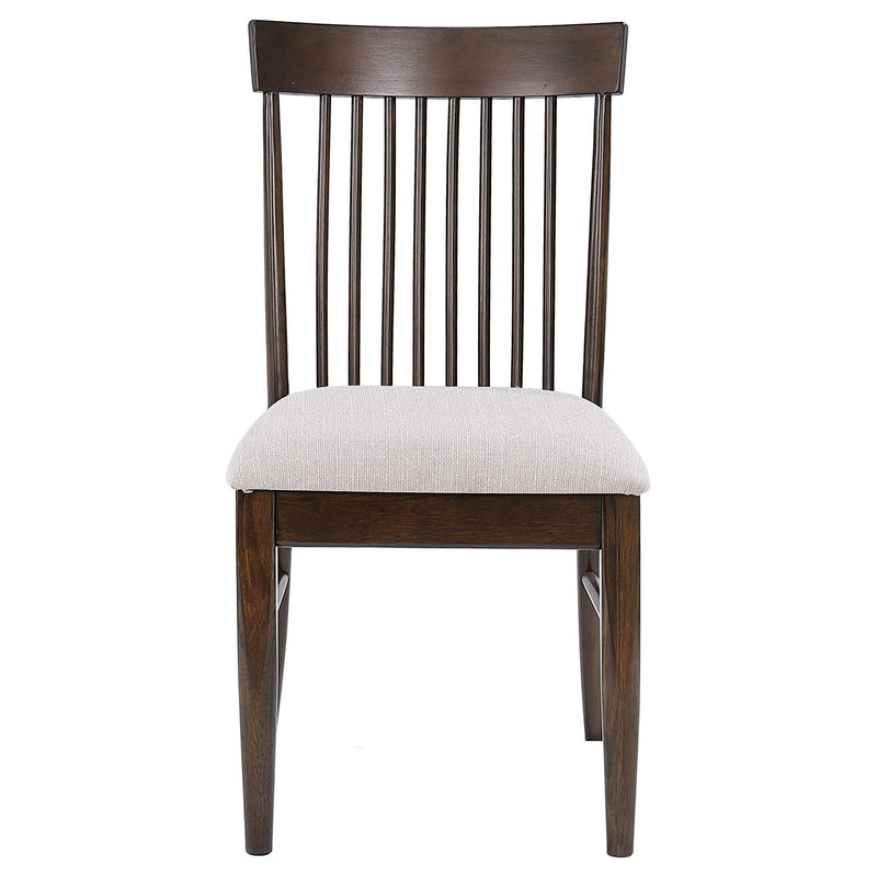 Coaster Furniture Everton 108892 Wood Dining Side Chair - Dark Walnut IMAGE 3