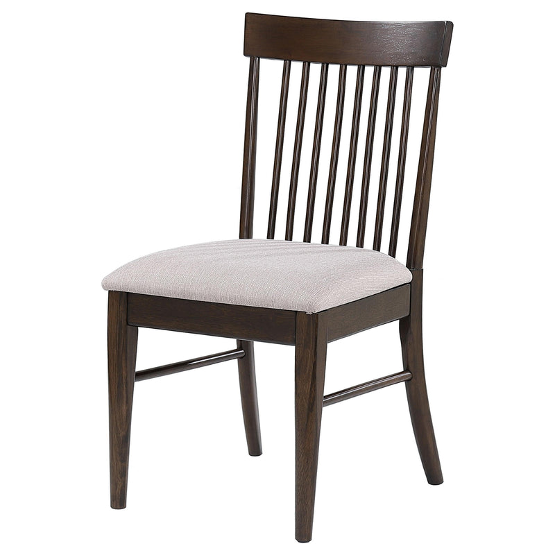  Coaster Furniture Everton 108892 Wood Dining Side Chair - Dark Walnut IMAGE 4
