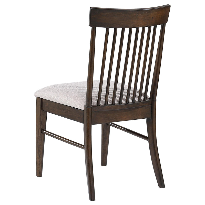  Coaster Furniture Everton 108892 Wood Dining Side Chair - Dark Walnut IMAGE 6