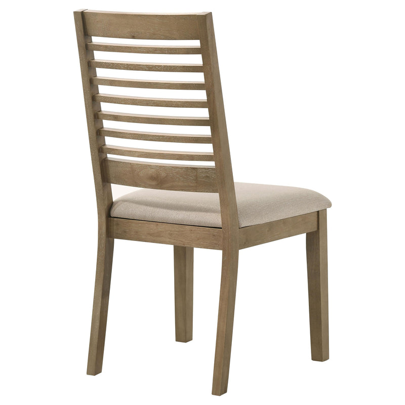  Coaster Furniture Scottsdale 109182 Wood Dining Side Chair - Washed Brown IMAGE 7
