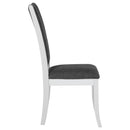  Coaster Furniture Judd 109332 Upholstered Dining Side Chair - Pearl White IMAGE 9