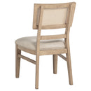  Coaster Furniture Kailani 109382 Rattan Cane Dining Side Chair - Beige Oak IMAGE 4