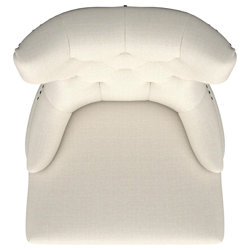  Coaster Furniture Baney 115572 Fabric Upholstered Dining Side Chair - Beige and Black IMAGE 10