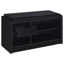  Coaster Furniture Arrington 910323 Storage Bench - Black IMAGE 3