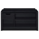  Coaster Furniture Arrington 910323 Storage Bench - Black IMAGE 4