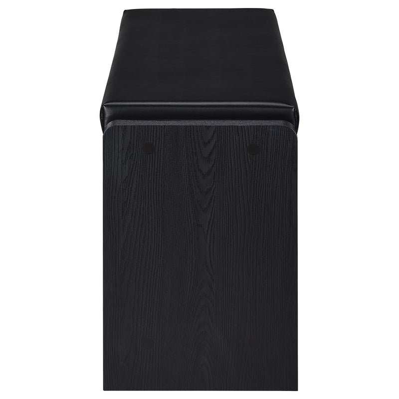  Coaster Furniture Arrington 910323 Storage Bench - Black IMAGE 5