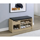  Coaster Furniture Arrington 910322 Storage Bench - White Oak IMAGE 2