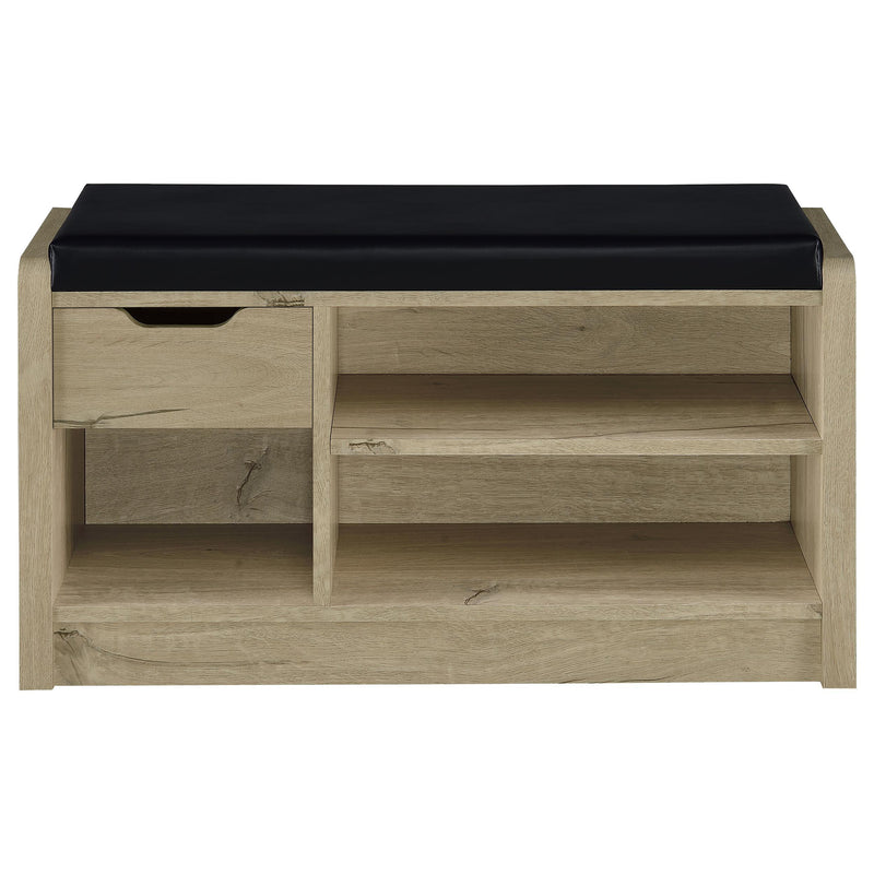  Coaster Furniture Arrington 910322 Storage Bench - White Oak IMAGE 4