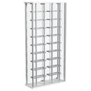  Coaster Furniture Montara 182037 Tempered Glass Wine Storage LED Curio Cabinet - Chrome IMAGE 13