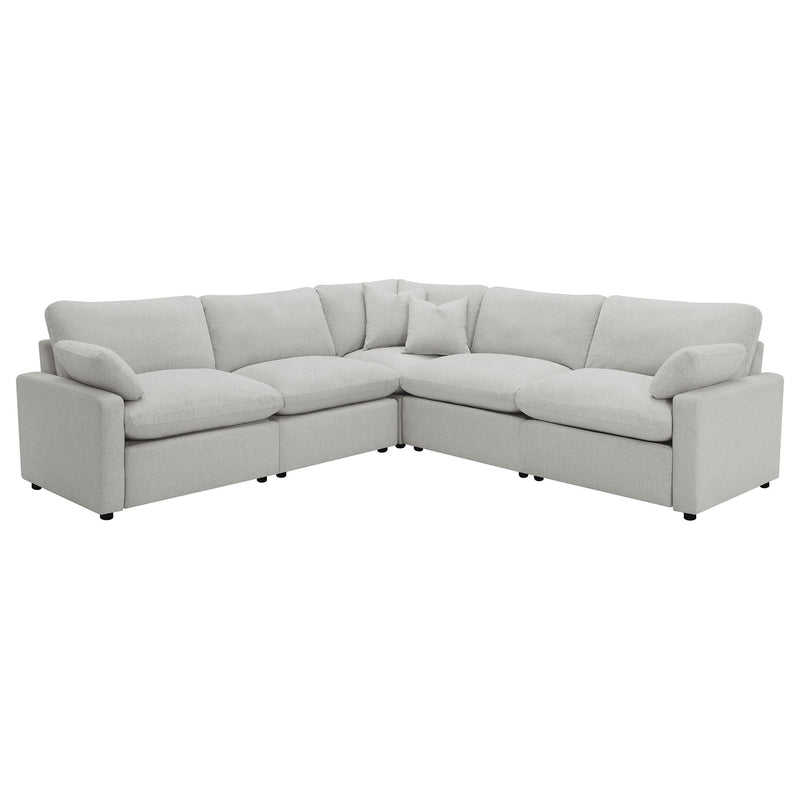  Coaster Furniture Collins 609560P Modular Power Reclining Sectional Sofa Set - Grey IMAGE 1