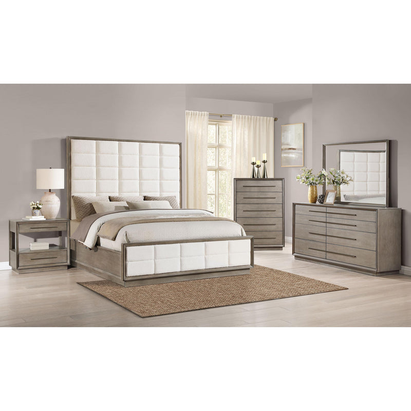  Coaster Furniture Durango 223271KE 80-inch Eastern King Panel Bed - Taupe Oak IMAGE 5
