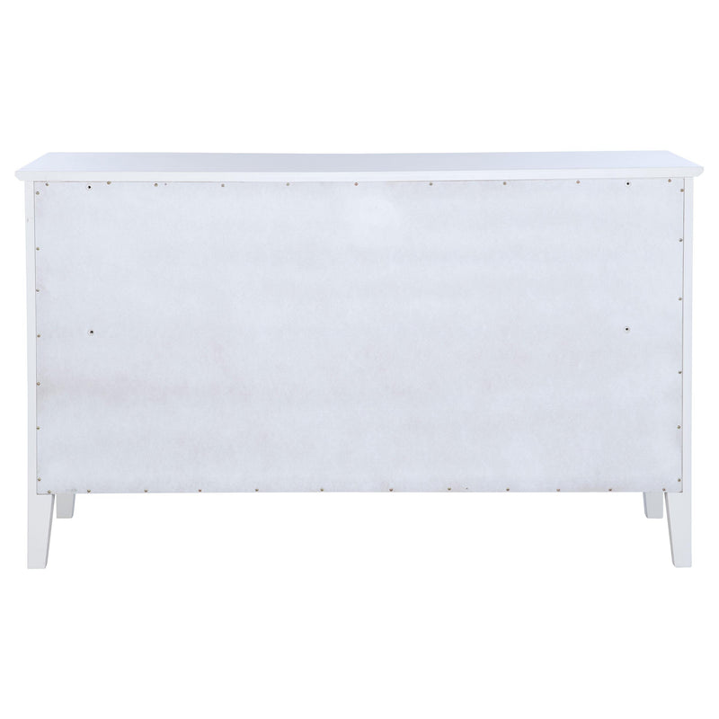  Coaster Furniture Bexhill 223473 10-Drawer Dresser Cabinet - White IMAGE 6