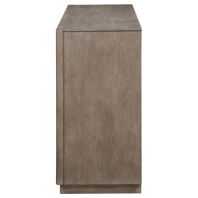  Coaster Furniture Durango 223273 8-Drawer Dresser - Taupe Oak IMAGE 4