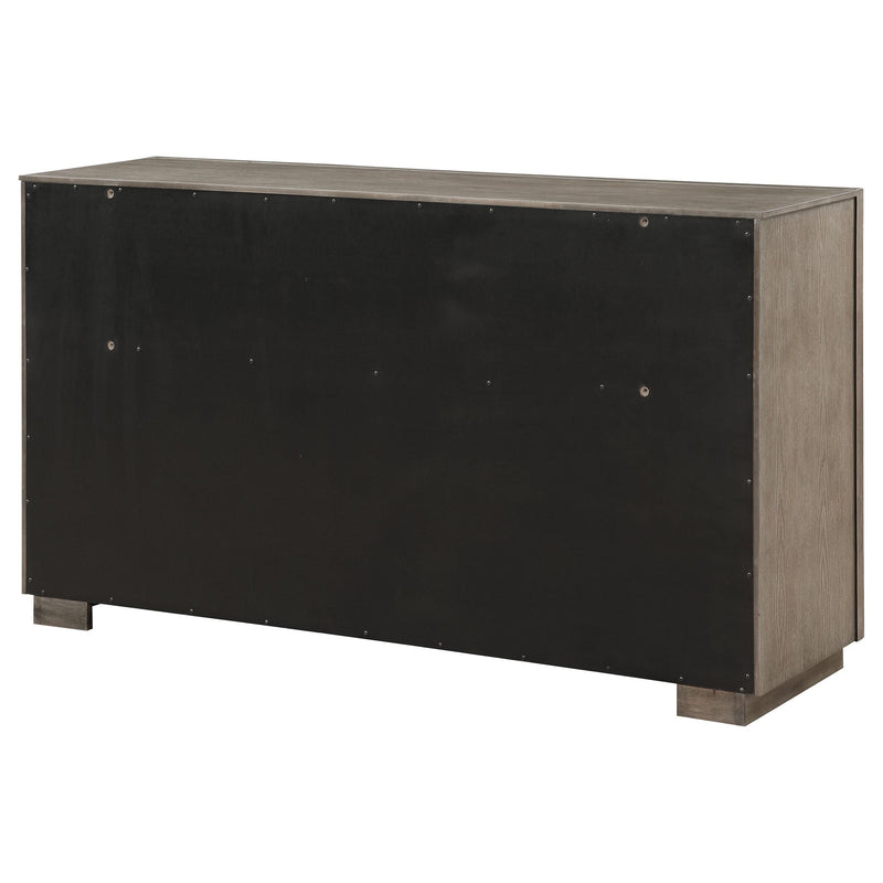  Coaster Furniture Durango 223273 8-Drawer Dresser - Taupe Oak IMAGE 7