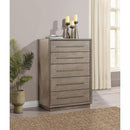  Coaster Furniture Durango 223275 5-Drawer Bedroom Chest - Taupe Oak IMAGE 10
