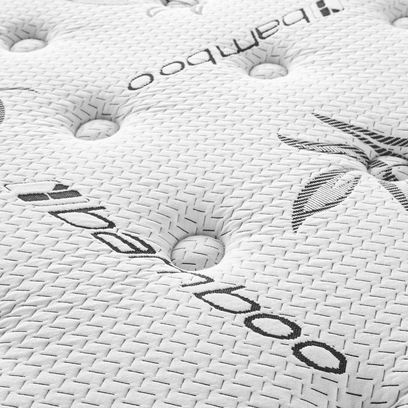  Coaster Furniture Sommet 350363Q 13" Queen Bamboo Euro Top Memory Foam Hybrid Mattress IMAGE 3